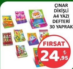 Çınar ÇINAR A4 GÜZEL YAZI DEFTERİ 30 YAPRAK
