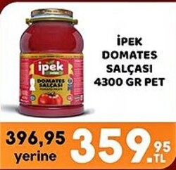 İpek Domates Salçası 4300 gr Pet