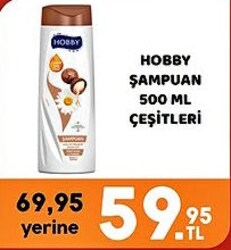 Hobby Şampuan 500 ml Çeştileri