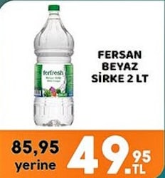 Fersan Beyaz Sirke 2 lt 