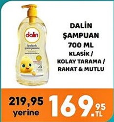 Dalin Şampuan 700 ml 