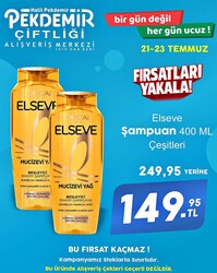 Elseve Şampuan 400 ml Çeşitleri