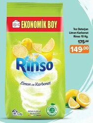 Rinso Limon Karbonat Toz Deterjan 10 Kg