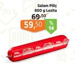 Lezita 800 gr Piliç Salam