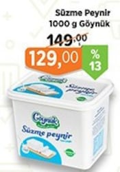 Göynük Süzme Peynir 1000 g 