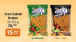 Eti Crax Çubuk Kraker Çeşitleri 50 g