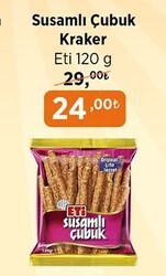 Eti Susamlı Çubuk Kraker 120 g