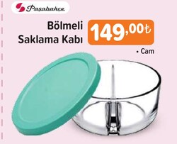 Paşabahçe Bölmeli Saklama Kabı
