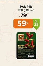 Beşler Piliç Sosis 280 g