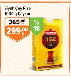 Çaykur Rize Siyah Çay 1000 g