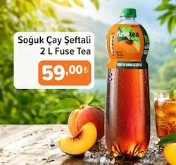 Fuse Tea Soğuk Çay Şeftali 2 l