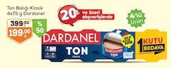 Dardanel Klasik Ton Balığı 4x75 g