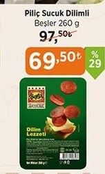 Beşler Piliç Sucuk Dilimli 260 g
