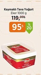 Eker Kaymaklı Tava Yoğurt 1000 g