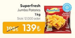 SuperFresh 1 kg Jumbo Patates