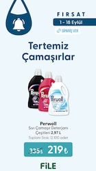 Perwoll Sıvı Deterjan 54 Yıkama 2.97 lt