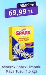 Asperox Sparx Limon Kokulu Kaya Tuzu 1.5 kg