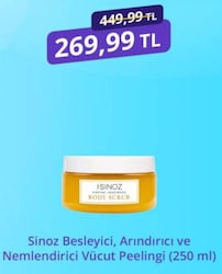 Sinoz Besleyici Arındırıcı ve Nemlendirici Vücut Peelingi 250 ml