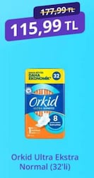 Orkid Ultra Extra Normal Boy 1 Hijyenik Ped 32'li