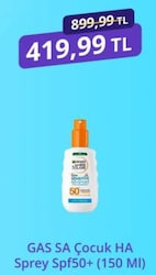 Garnier Ambre Solaire Sensitive Advanced 150 ml 50 Faktör Çocuk Güneş Koruyucu Sprey