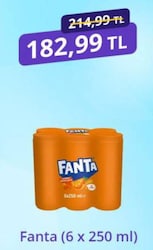 Fanta 6x250 ml