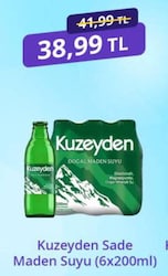 Kuzeyden Doğal Maden Suyu 6 x 200 ml