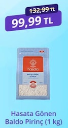 Hasata Gönen Baldo Pirinç 1 kg