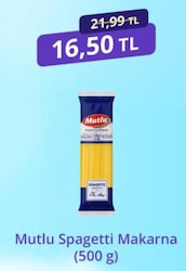 Mutlu Spagetti 500 gr