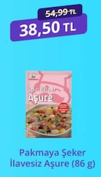 Pakmaya Şeker İlavesiz Aşure 86 gr