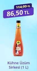 Kühne 1000 ml Pet Üzüm Sirkesi