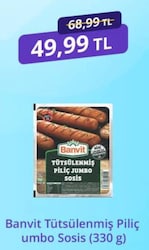 Banvit 330 gr Tütsülenmiş Piliç Jumbo Sosis