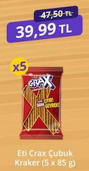 Eti Crax Çubuk Kraker 85 gr