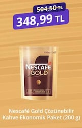 Nescafe Gold Granül Kahve 200 gr Eko Paket