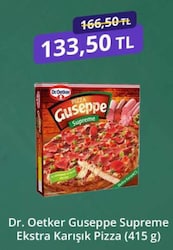 Dr. Oetker Guseppe 415 gr Supreme Extra Karışık Pizza