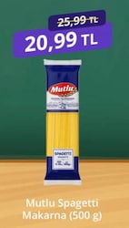 Mutlu Spagetti 500 gr