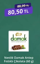 Nestle Damak Klasik Çikolata 60 gr