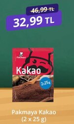 Pakmaya 25 gr 2'li Kakao