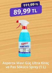 Asperox Mavi Güç Ultra Kireç Pas Sökücü 1 lt