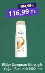 Elidor Şampuan Ultra Işıltı Yoğun Parlaklık 400 ml