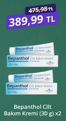 Bepanthol Derma Cilt Bakım Kremi 30 gr 2 Adet