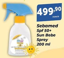 Sebamed Sun Care Çok Yönlü Koruyucu 200 ml 50 Faktör Sprey Bebek Güneş Kremi
