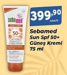 Sebamed Sun Care Çok Yönlü Koruyucu 75 ml 50 Faktör Güneş Kremi
