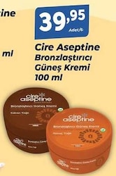 Cire Aseptine Havuç Yağı 100 ml 2 Faktör Bronzlaştırıcı Yağ