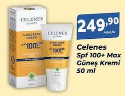 Celenes By Sweden Max 50 ml 100 Faktör Güneş Kremi