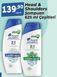 Head & Shoulders Mentol Ferahlığı 2'si 1 Arada 625 ml Kepek Şampuanı
