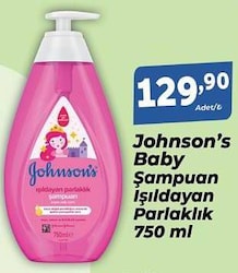 Johnson's Baby Işıldayan Parlaklık Bebek Şampuanı 750 ml