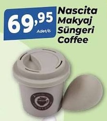 Nascita Coffee Cappuccino Makyaj Sünger Seti