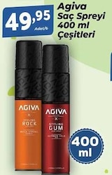 Agiva Styling Rock Mega Strong Saç Spreyi 400 ml