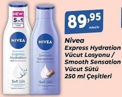 Nivea Express Hydration Deniz Mineralleri Vücut Losyonu 250 ml