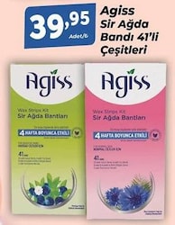 Agiss Hassas Ciltler için 41'li Sir Ağda Bandı